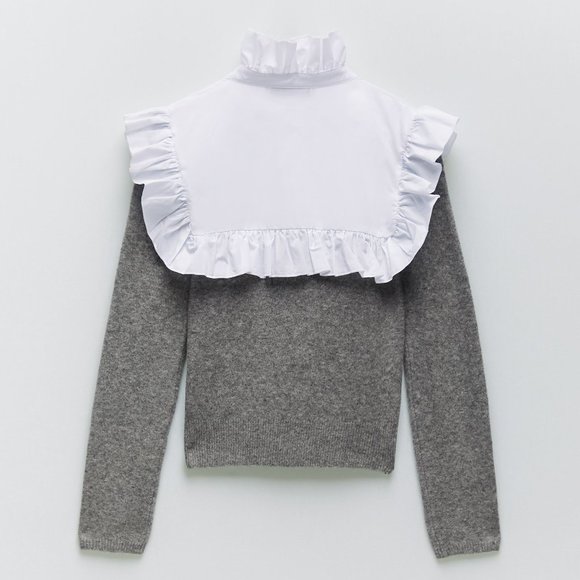 Zara Sweaters Zara Combination Knit Sweater Poshmark